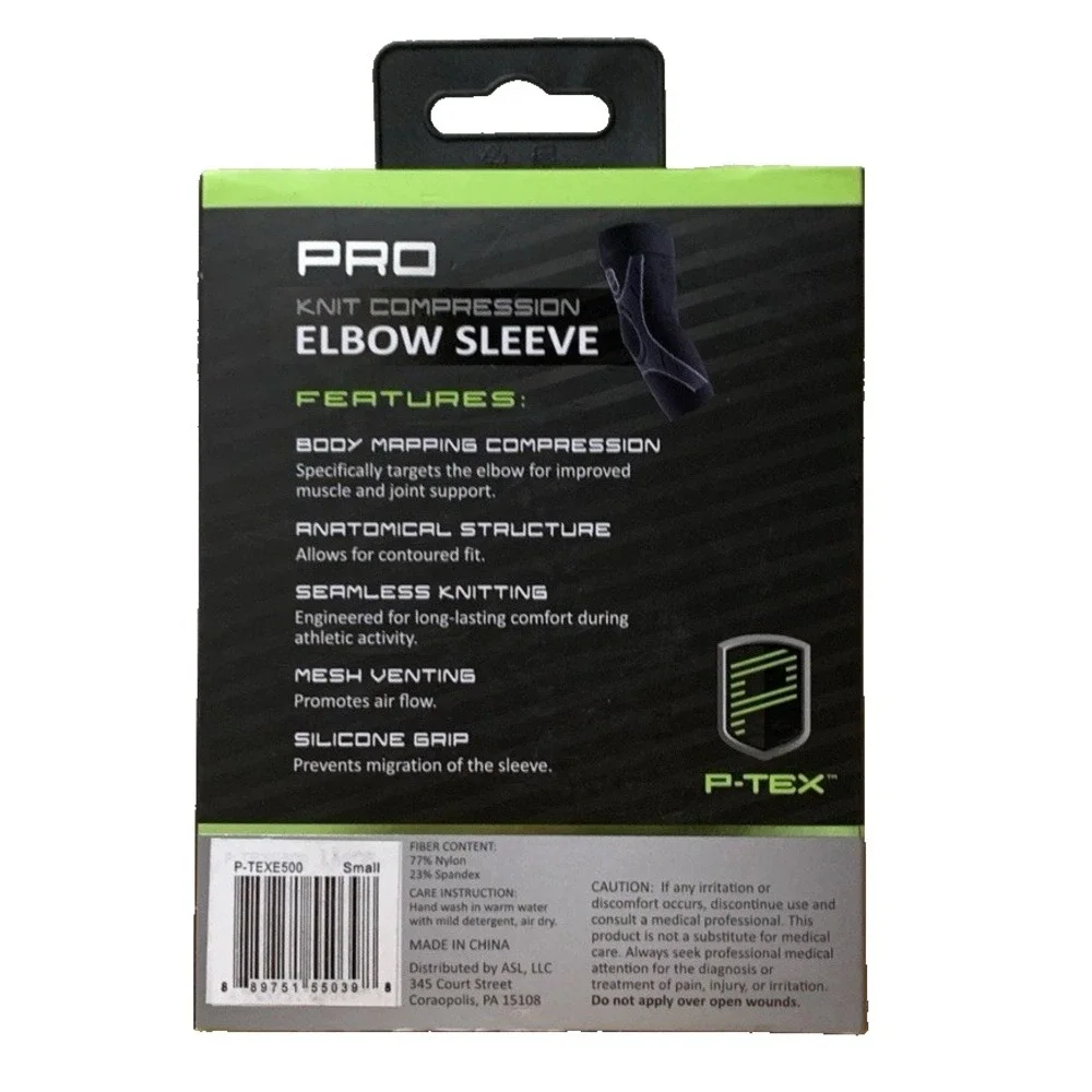 P-TEX ** PRO KNIT COMPRESSION ELBOW SLEEVE** 